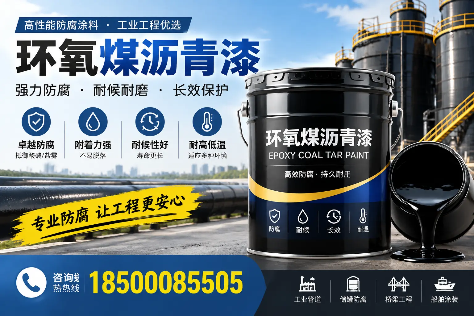 环氧煤沥青漆的施工方法与注意事项，确保在中山顺利完成